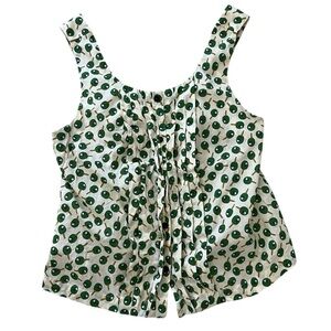 Anthropologie Postmark Ping Pong Olea Paddle Tank Top 🏓